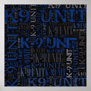 K-9 enhet - polishundenhet poster