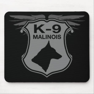 K-9 Malinois Mousepad Musmatta