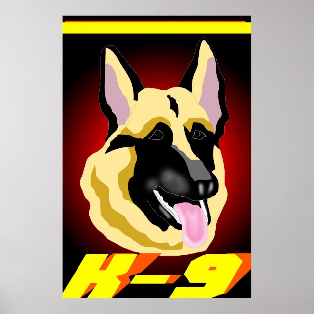 K-9! POSTER (Framsidan)