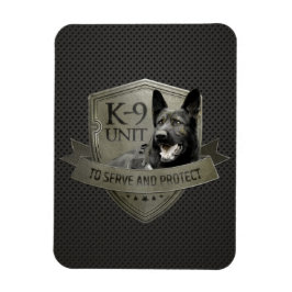 K-9 Unit-Police hund Unit-German Shepherd Magnet