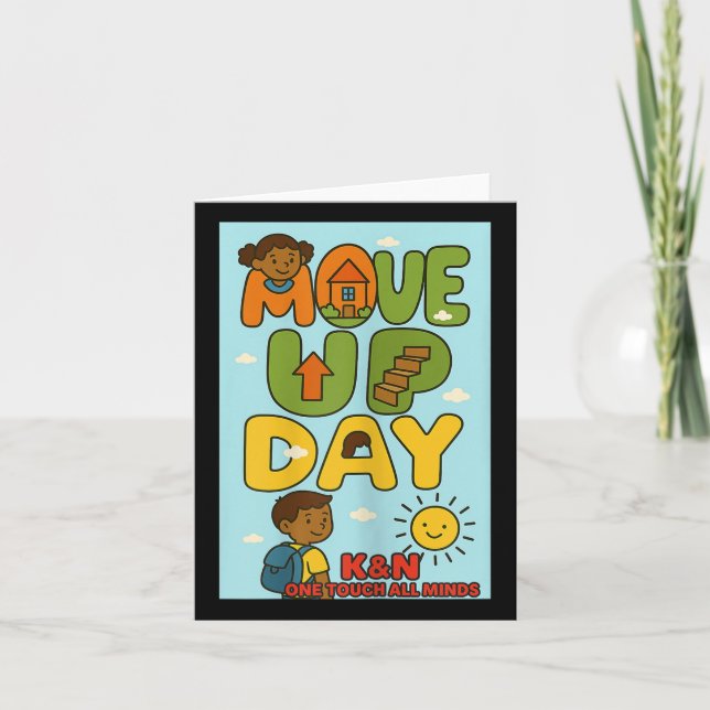 K&amp;n Move Up Day  Kort (Framsida)