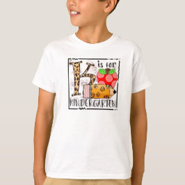 K är för förskola t shirt