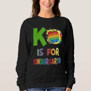 K är för förskolelärare Färgglatt tillbaka till sk T Shirt