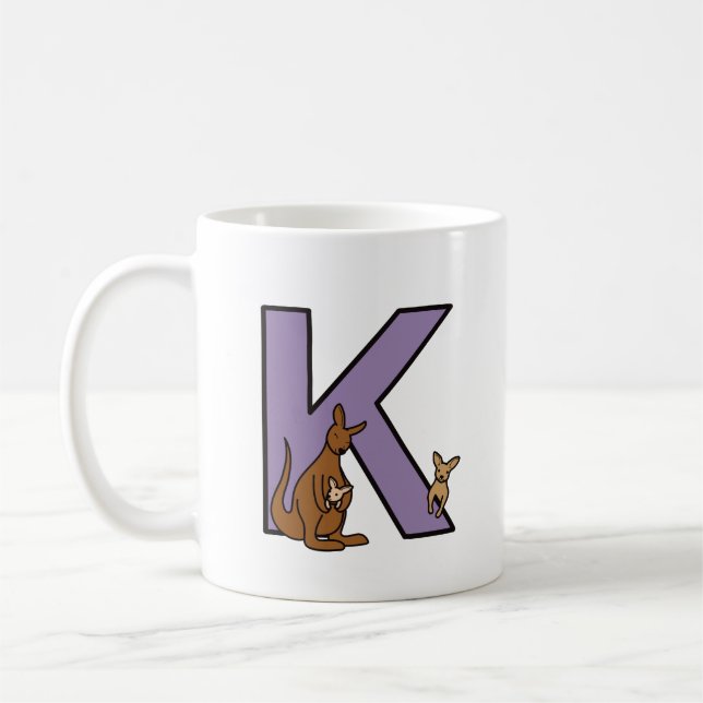 K är för ... kaffemugg (Vänster)