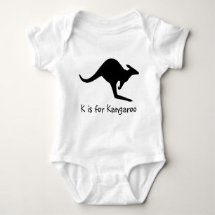K är för Kangaroo Baby T-shirt
