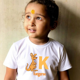 K är för Kangaroo: Bouncy Learning Äventyr T Shirt
