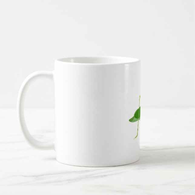 K är för Katydid Kaffemugg (Vänster)