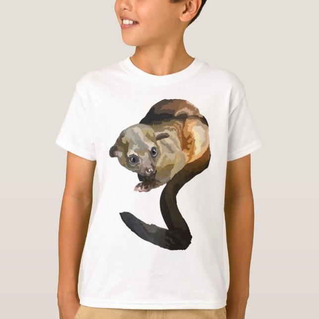 K är för Kinkajou Keeper T Shirt (Framsida)