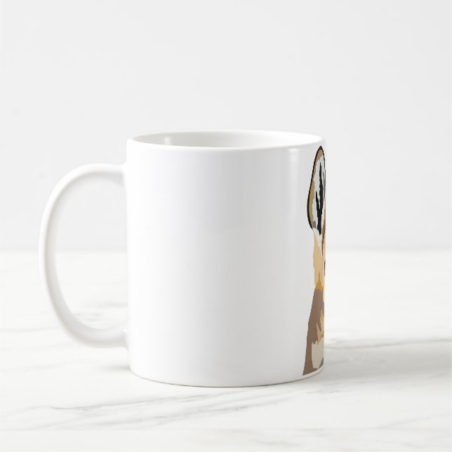 K är för Klipcirkulationen Kaffemugg (Vänster)