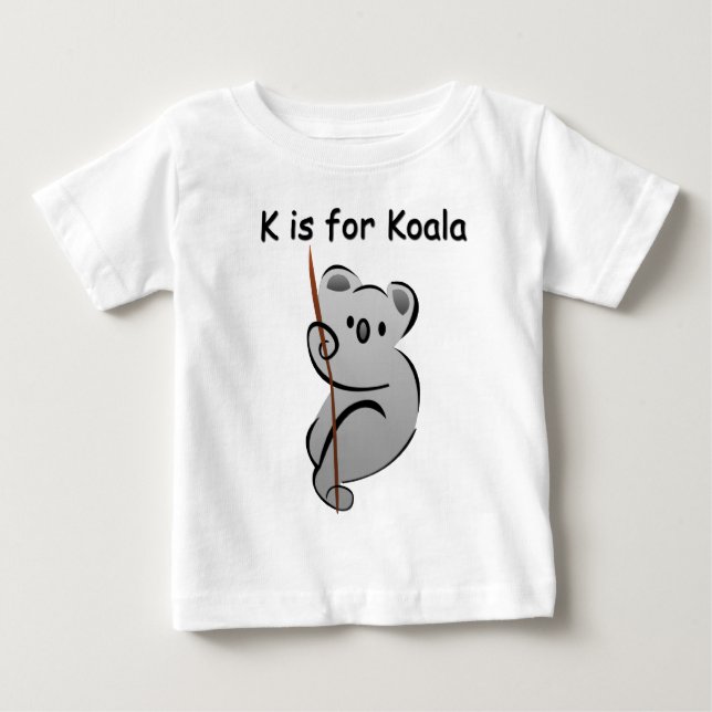 K är för Koala Tee Shirt (Framsida)