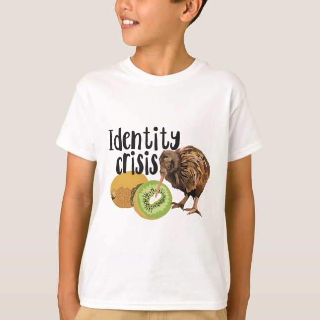 K är till Kiwi T Shirt (Framsida)