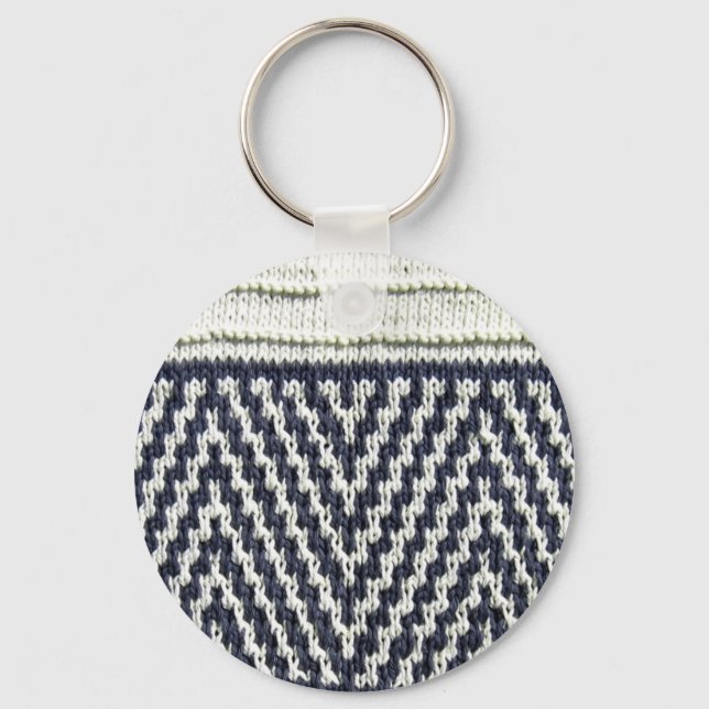 k Artisanware Sticka Nyckelring (Framsida)
