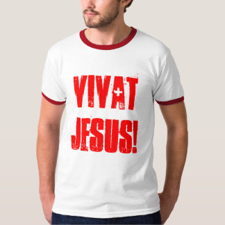 K av T-tröja för C "Vivat Jesus" T-shirt