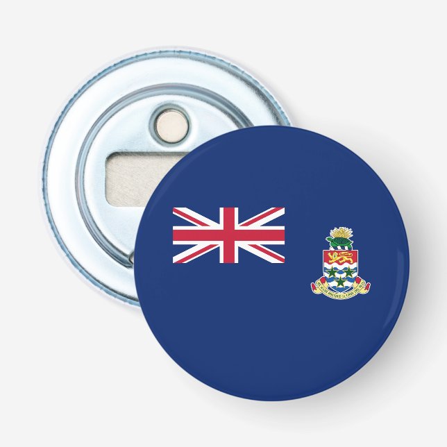 K Caymanöarnas flagga Flasköppnare (Framsidan)