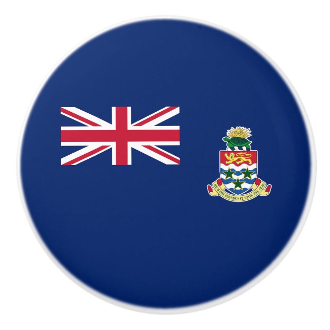 K Caymanöarnas flagga Knopp (Framsidan)