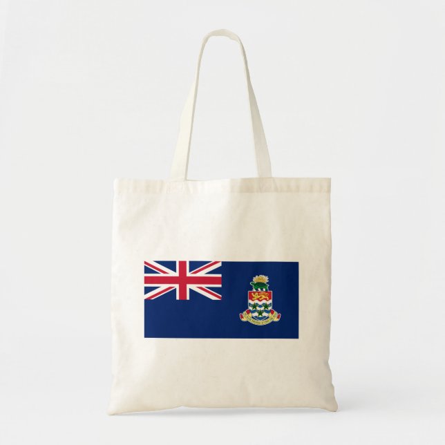 K Caymanöarnas flagga Tygkasse (Framsidan)