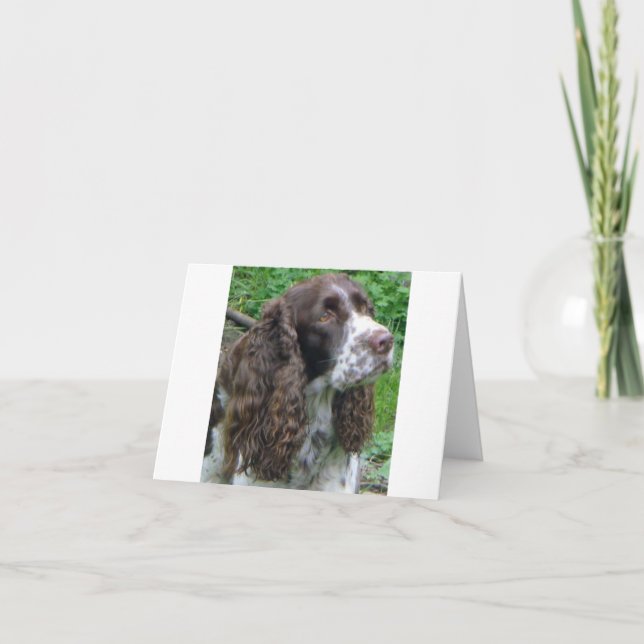 "K.D." Notecard Kort (Framsida)