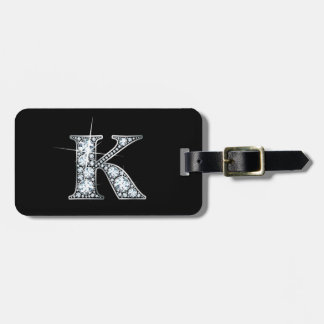 K "Diamond Bling" Bagagelapp