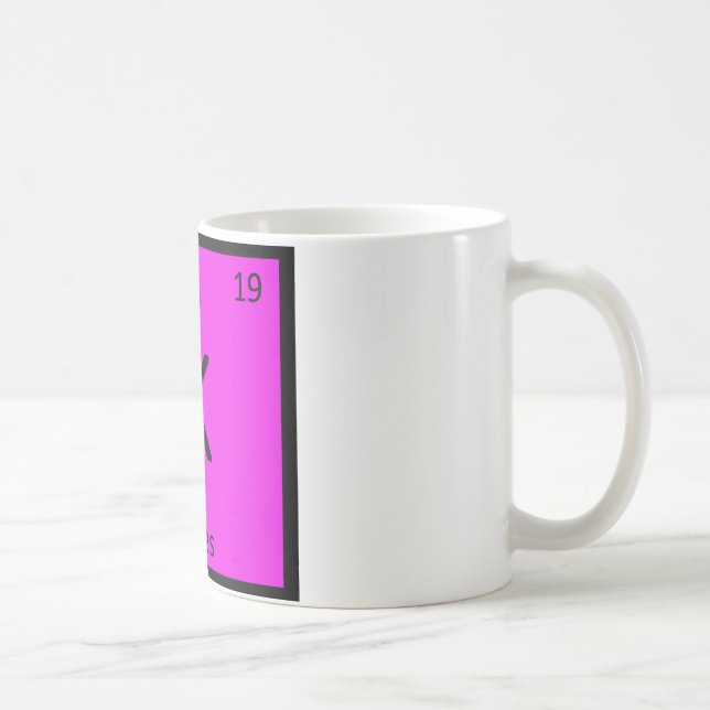 K - Drakar Sport Kemi Periodiska Systemets Symbol Kaffemugg (Höger)