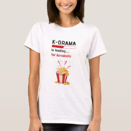 K-Drama laddar Personligt T Shirt