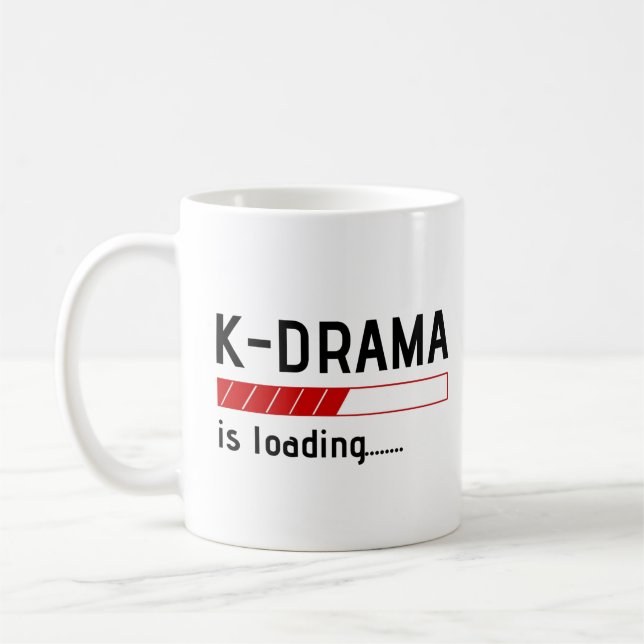 K-drama laddas upp.. Mugg (Vänster)