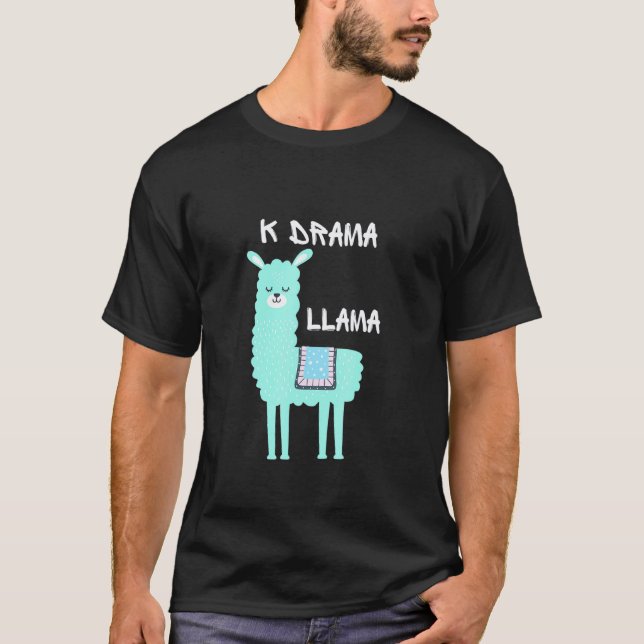 K Drama Lama T Shirt (Framsida)