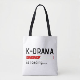 K-drama läses in.. tygkasse