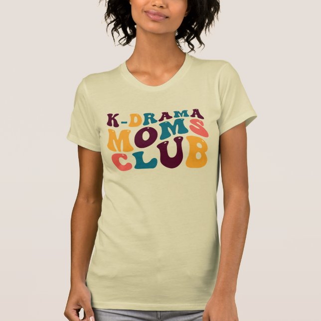 K-Drama Mammor Klubb Groovy Summer Vibes Ledsen Be T Shirt (Framsida)