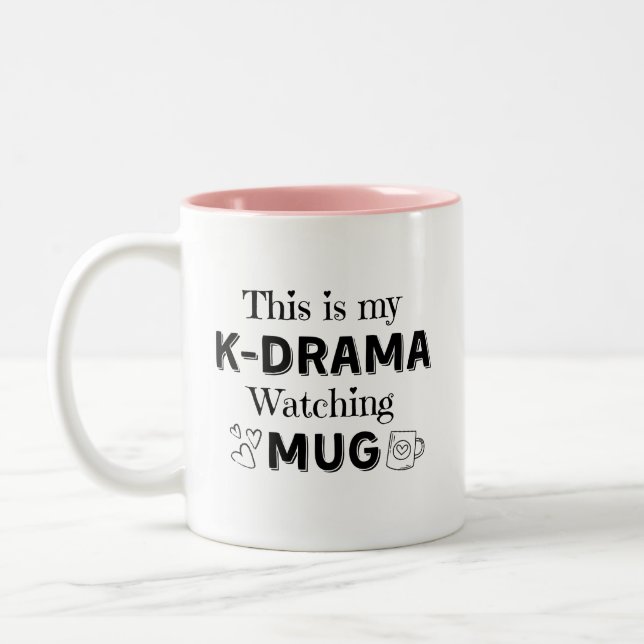 K-Drama Watching Mugg (Vänster)