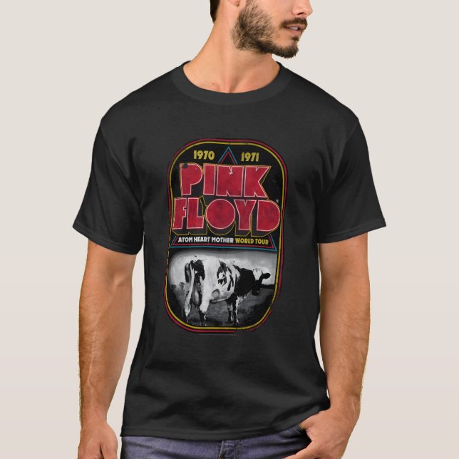 K Floyd Atom Mor Distress World Tour T Shirt (Framsida)