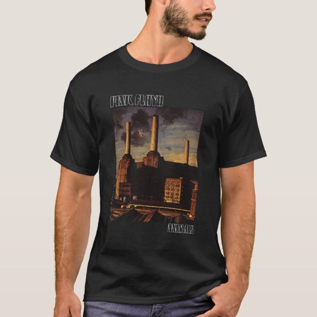 K Floyd Faded Animals T Shirt (Framsida)