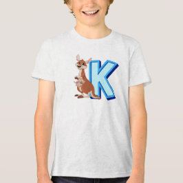 K for Kangaroo T Shirt