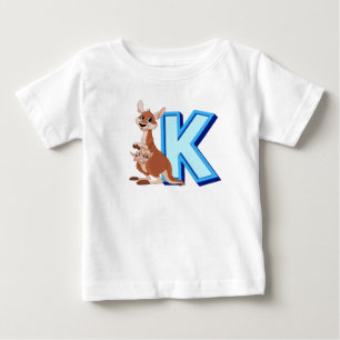 K för känguru t shirt