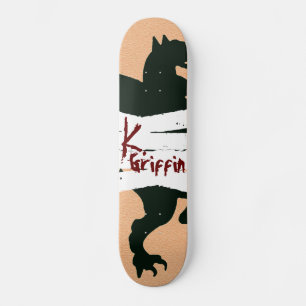"K. Griffin" Tatto Bleed Killosopher Deck Mini Skateboard Bräda 18,5 Cm