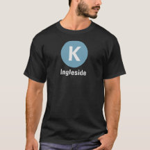 K Ingleside Mörk T-Shirt