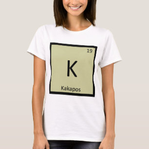 K - Kakapos Kemisk Periodiska System Element Tröja