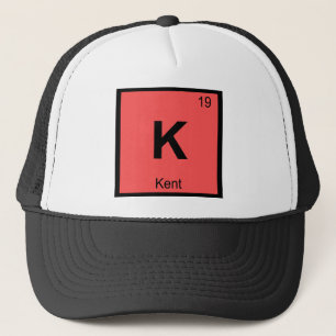 K - Kent Washington Kemi Periodiska Systemet Truckerkeps