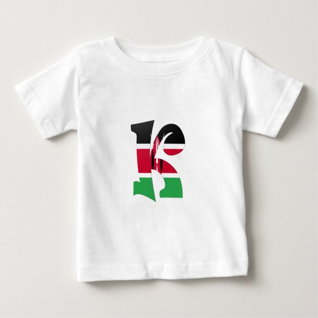 K (Kenya) T-shirt (Framsida)