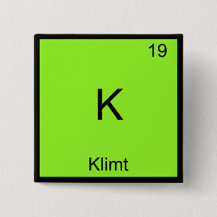 K - Klimt Rolig Kemitelement Symbol T-Shirt Knapp