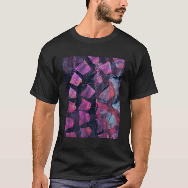 K KLOCKOR ABSTRAKT T SHIRT (Framsida)