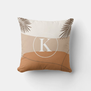 K - Knitial Monogram Brev K Abstract Design Thro Kudde