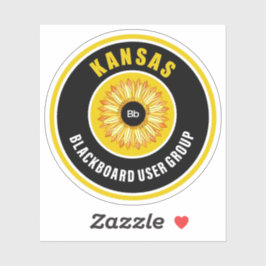 K-KRYP Logotyp Sticker Klistermärken