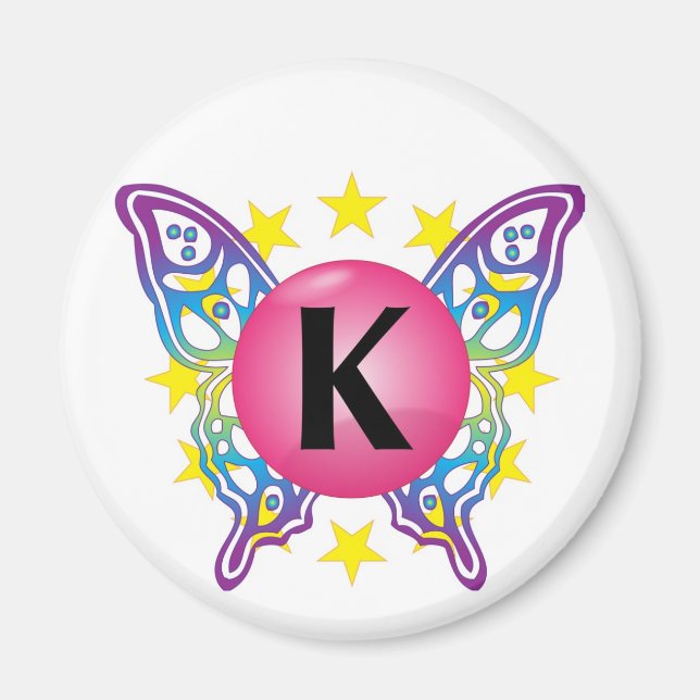 "K"-logotyp Magnet (Framsidan)