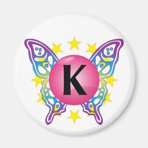 "K"-magnet för logotyp Magnet
