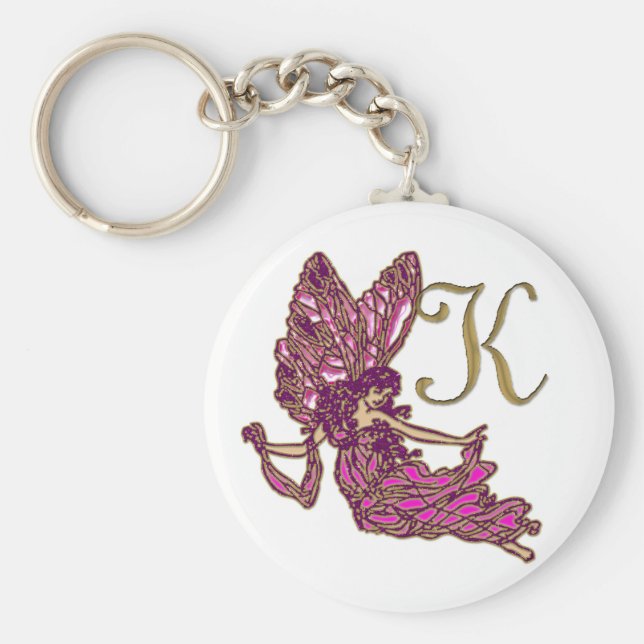 K Monogram Nyckelring (Framsidan)