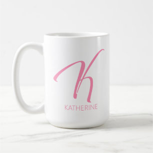 K Monogram-Personlig Kaffemugg
