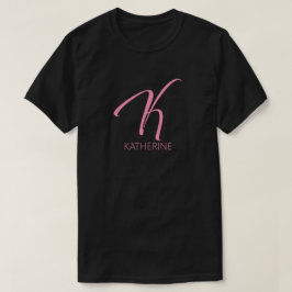 K Monogram-Personlig T Shirt