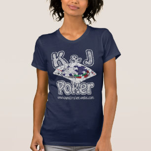 K och j-poker t-shirt