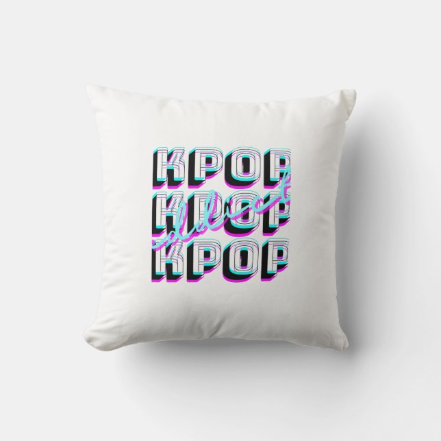K-pop Addict Kudde (Framsida)