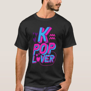 K Pop Älskare Sydkoreansk Music Girls Boys Kpop T Shirt